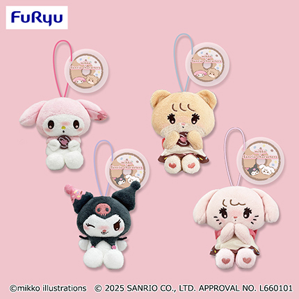 mikko×Sanrio characters　ドーナツデザインマスコット2
