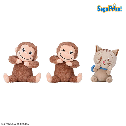 おさるのジョージ　ひょこぴょこ　ぬいぐるみVol.2