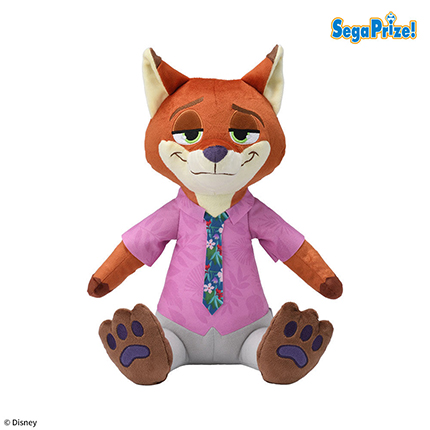 ズートピア２　Lぬいぐるみ　“ニック・ワイルド”