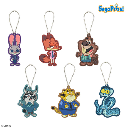 ズートピア２　ミニラバーマスコット