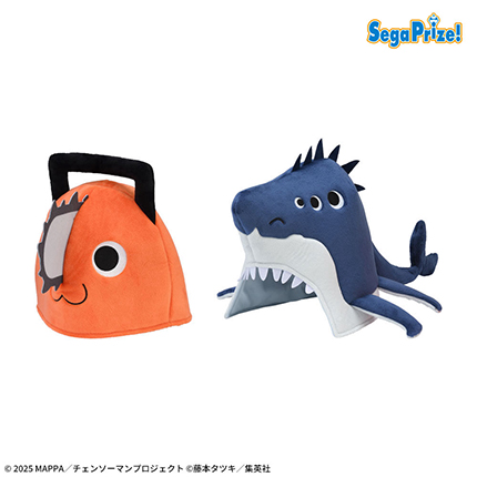 劇場版『チェンソーマン レゼ篇』　プレミアムぬいぐるみ帽子“ポチタ＆ビーム”