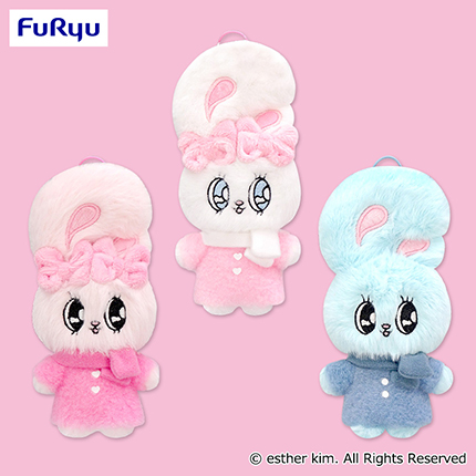 エスターバニー　ホリデーマフラーマスコット