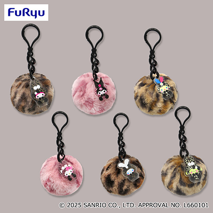 サンリオキャラクターズ　ギャルらび♡ファーチャーム