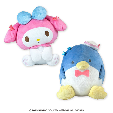 サンリオキャラクターズ リボンおすわりドールBIGタイプ3