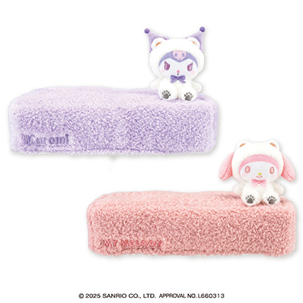 マイメロディ♡クロミ マスコット付きティッシュボックスカバー