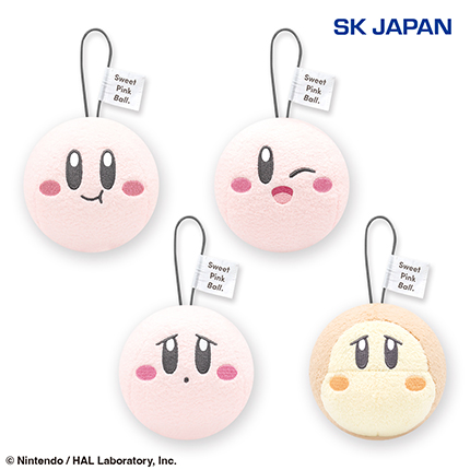 星のカービィやさしいてざわりのフェイスマスコット。