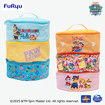 パウ・パトロール　大きな三段収納バスケット