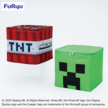 マインクラフト　収納BOX：クリーパー：TNT