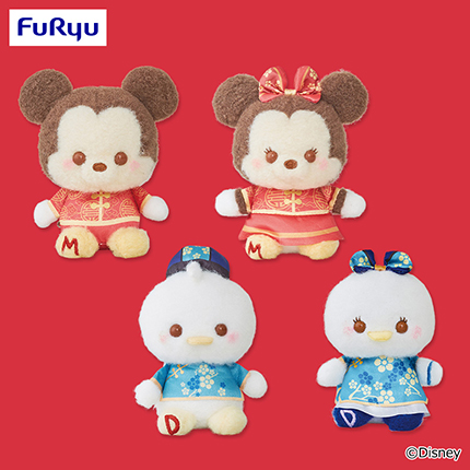 ミッキー＆フレンズ　アジアンスタイル ミルキーボア マスコット