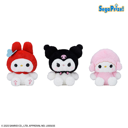 ゆるかわ　サンリオキャラクターズ　レトロメモリー　ぬいぐるみ　Vol.1