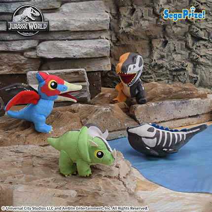 ジュラシック・ワールド　マスコット　半分化石Ver.