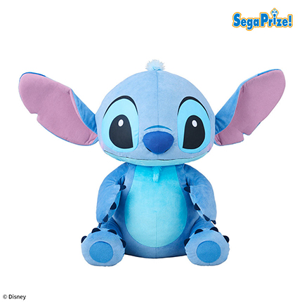 ディズニー スティッチ　グランデぬいぐるみ　赤いほっぺのおすわりＶｅｒ．