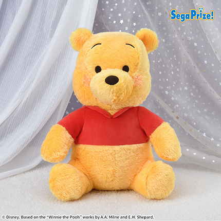 くまのプーさん　赤いほっぺ　LLぬいぐるみ　ピュアキラVer.