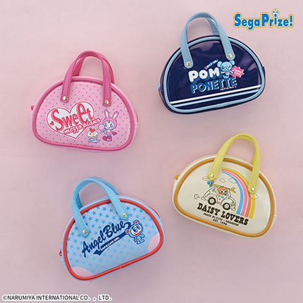 ナルミヤキャラクターズ　エナメルボストン風ポーチ