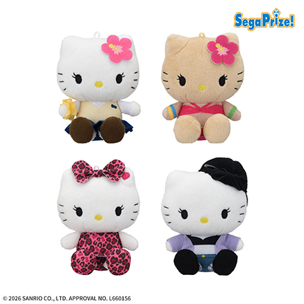 ハローキティ　マスコット　XOXOギャル