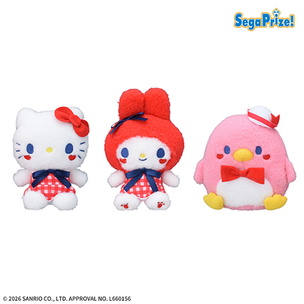 ゆるかわ　サンリオキャラクターズ　ぬいぐるみ　Lovely Cherry