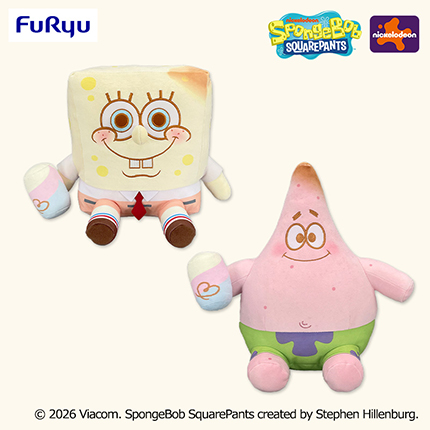 スポンジ・ボブ　ましゅまるむBIGぬいぐるみ