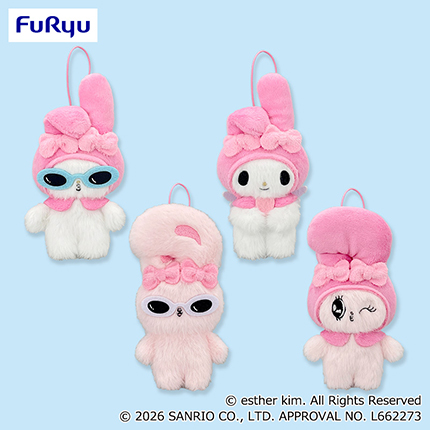 エスターバニー×マイメロディ　マスコット