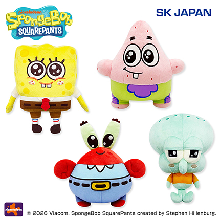 スポンジ・ボブ　デフォルメぬいぐるみ２