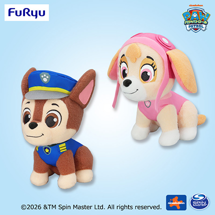 パウ・パトロール　KAWAIIもふもふBIGぬいぐるみ～チェイス・スカイ～