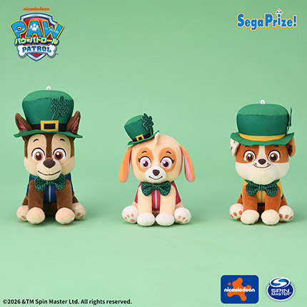 パウ・パトロール　ぬいぐるみ～クローバーVer.～