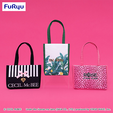 CECIL McBEE/me Jane/ROSE FAN FAN　ショッパー風トートバッグ