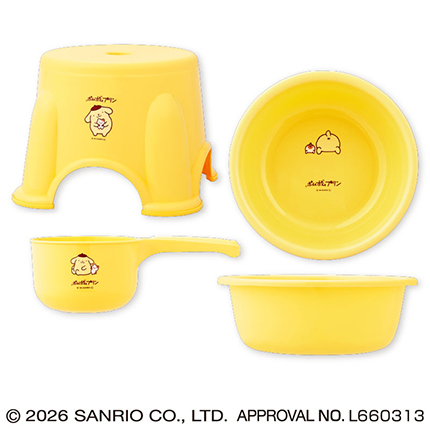 ポムポムプリン お風呂セット