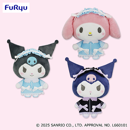 マイメロディ・クロミ　こあくまてんしぬいぐるみ