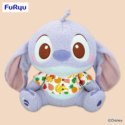 ディズニー　スティッチ　ミルキーボア ハワイアン超BIGぬいぐるみ