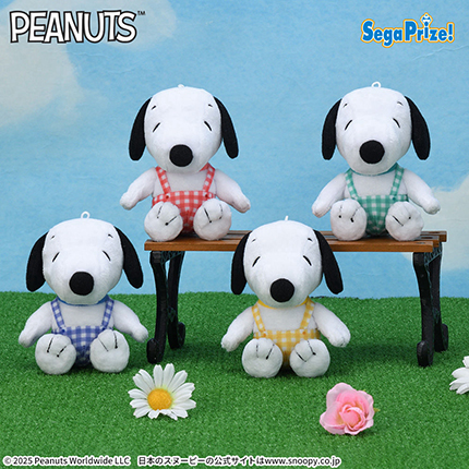 SNOOPY™　　マスコット　～カラフルオーバーオール～