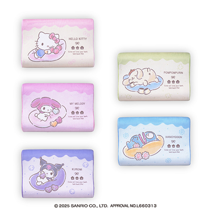 サンリオキャラクターズ だらりんライフ低反発まくら