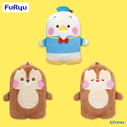ミッキー＆フレンズ　ならべてどーみぃふれんず おおきい！ぬいぐるみ1