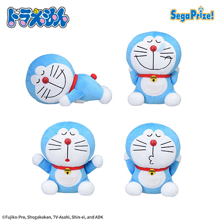 ドラえもん　ぬいぐるみ　～すやすや～