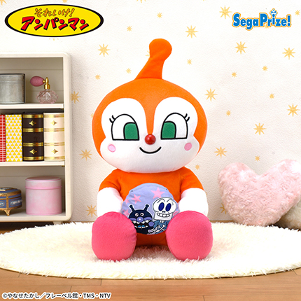 それいけ！アンパンマン　なかよし小物入れぬいぐるみLL“ドキンちゃん”