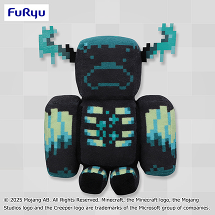 マインクラフト　ふわふわウォーデンBIGぬいぐるみ～座りポーズ～