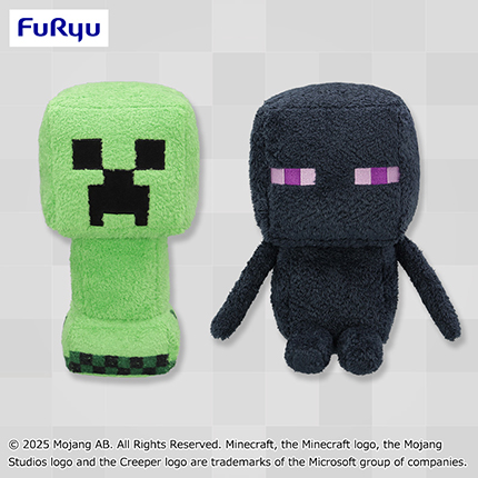 マインクラフト　デフォルメふわふわぬいぐるみ