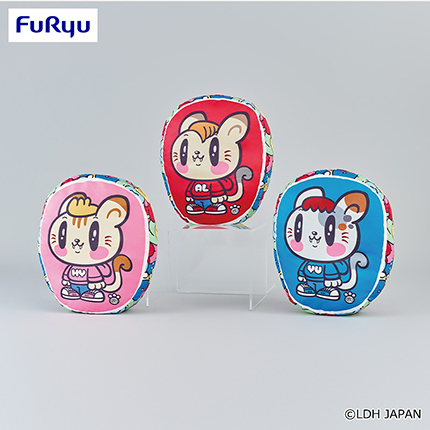 ジェ猫　ダイカットクッション1