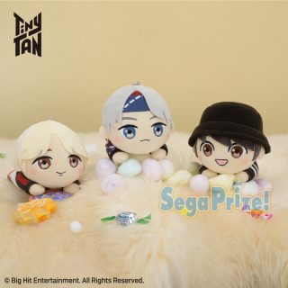 TinyTAN　EX寝そべりぬいぐるみ“Jimin＆V＆Jung Kook”