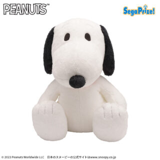 【プライズ情報】SNOOPY™　スーパーラージぬいぐるみ　まんまる目