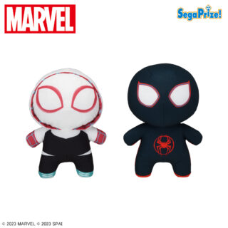 【プライズ情報】SPIDER-MAN: ACROSS THE SPIDER-VERSE　Mぬいぐるみ　“MILES MORALES&SPIDER-GWEN”