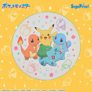 【プライズ情報】ポケットモンスター　プレミアムサークルタオル　～Sweets Time～