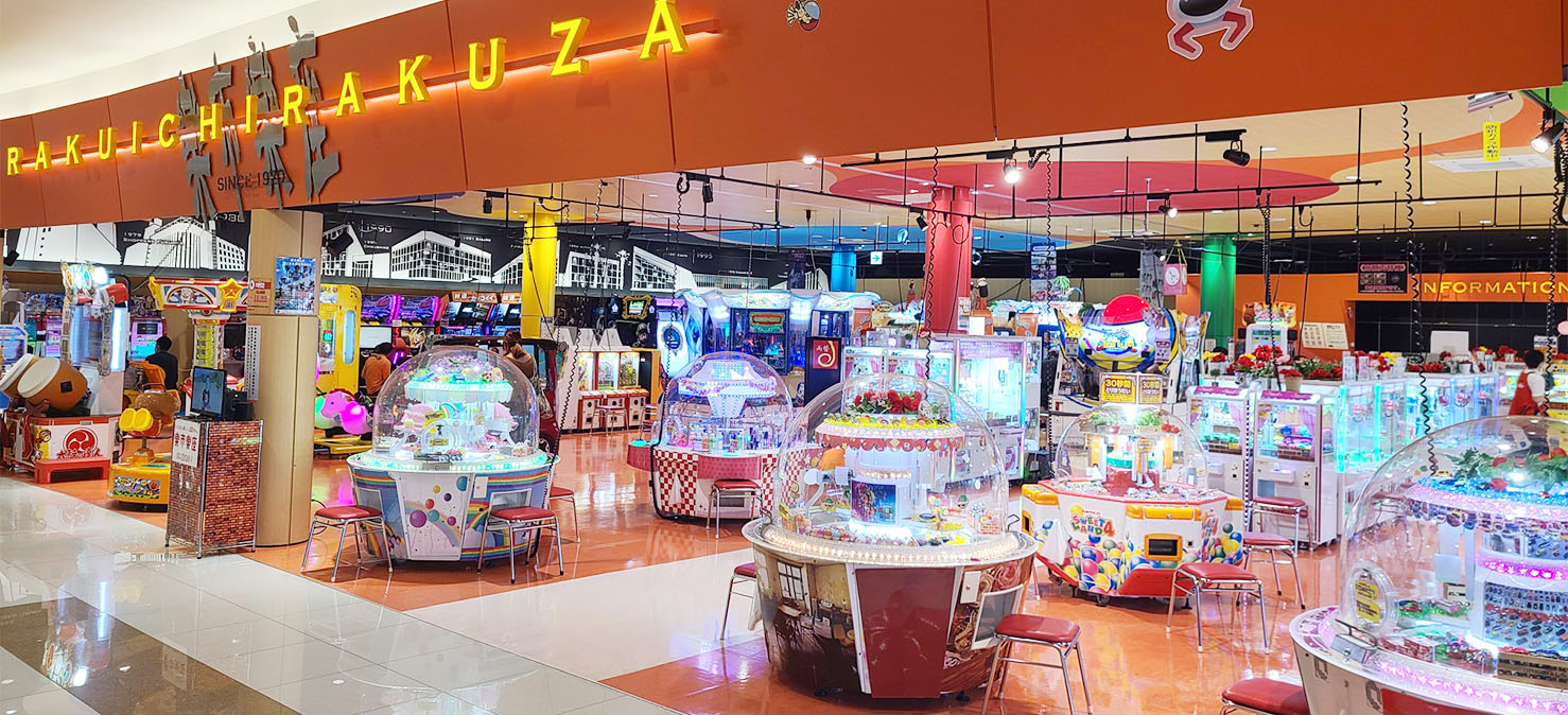 楽市楽座イオン小郡店の外観