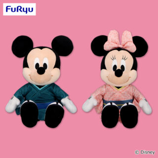 【プライズ情報】ミッキー＆ミニー【FDM】DisneyFANコラボレーション BIGぬいぐるみ