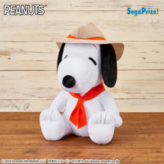 【プライズ情報】SNOOPY™　スーパーラージぬいぐるみ　ビーグル・スカウト