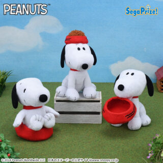 【プライズ情報】SNOOPY™　ぬいぐるみ　エサ皿Ver.