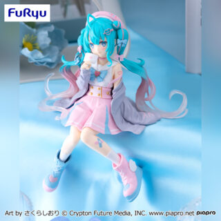 【プライズ情報】初音ミク　ぬーどるストッパーフィギュアー恋するセーラー服 グレーver.ー