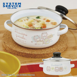 【プライズ情報】すみっコぐらし おうちでくまカフェ ふた付きホーロー両手鍋