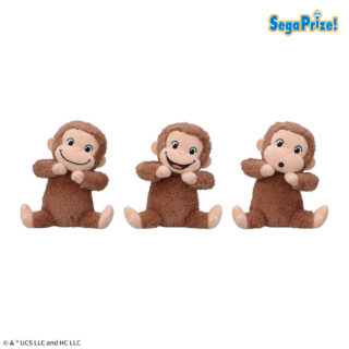 【プライズ情報】おさるのジョージ　ひょこぴょこ　ぬいぐるみプレミアム