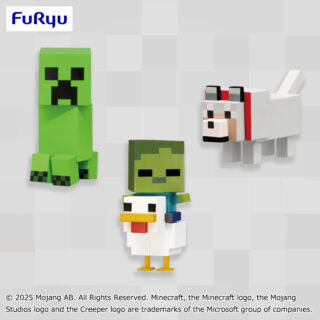 【プライズ情報】マインクラフト　ミニフィギュア④