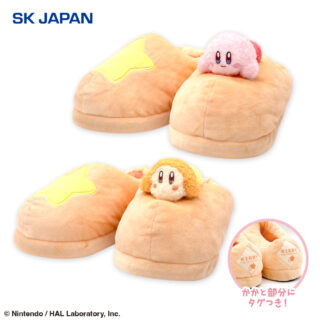 【プライズ情報】星のカービィはぐっとふわもふスリッパ